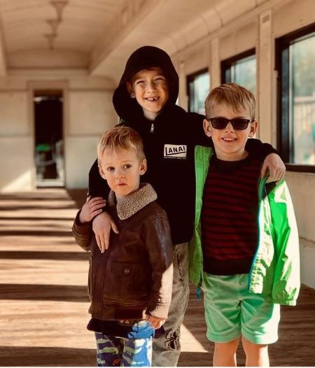   Catherine suele publicar fotos de sus hijos en las redes sociales