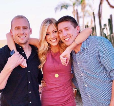   Abby Hornacek con i suoi fratelli Abby Hornacek, Tyler Hornacek e Ryan Hornacek