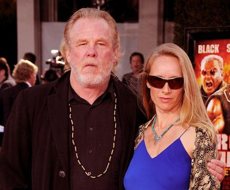 Clytie Lane con su esposo Nick Nolte