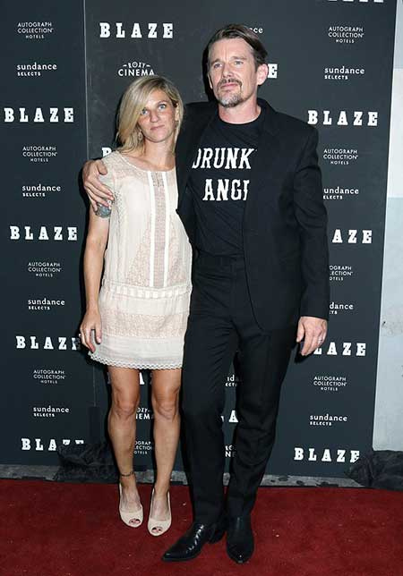 Los padres de Clementine Hawke, Ethan Hawke y Ryan Shawhughes
