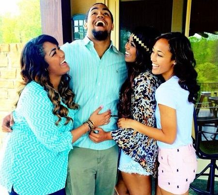 kay kinsey's three daughter and one son.