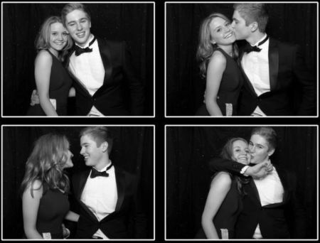 Bertie Highmore con su novia Allie Sumners