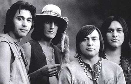   ottobre Gonzalez' father Pat Vegas with his other bandmates