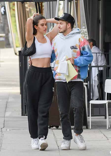 Amelia Gray Hamlin e seu ex-namorado Mercer Wiederhorn