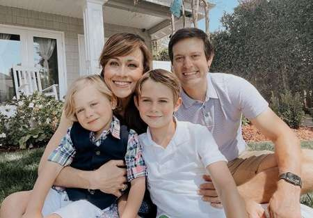 Ryan Goodell avec sa famille.