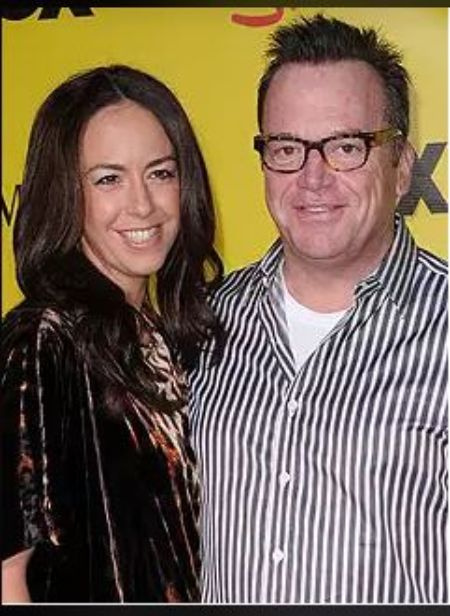 L'acteur de Jackie Thomas Show Tom Arnold avec sa femme de plus de 11 ans Ashley Groussman.