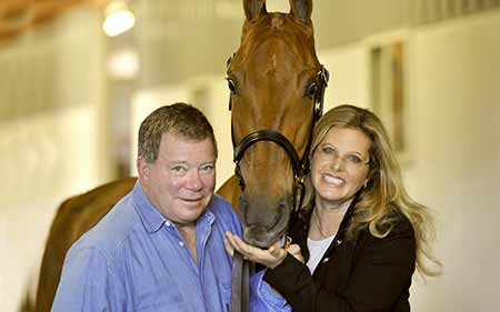   Elizabeth Shatner es una ávida amante de los caballos