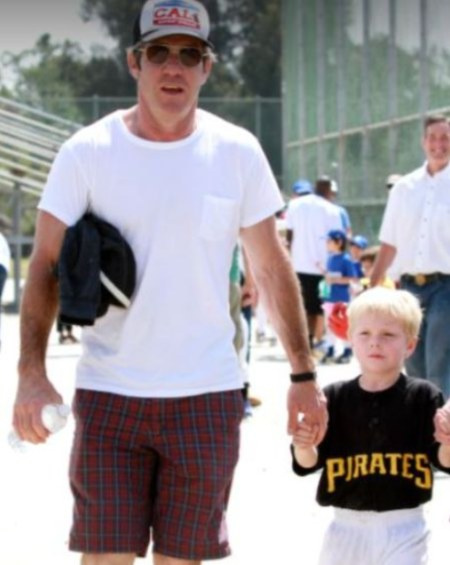 laura's husband with his son