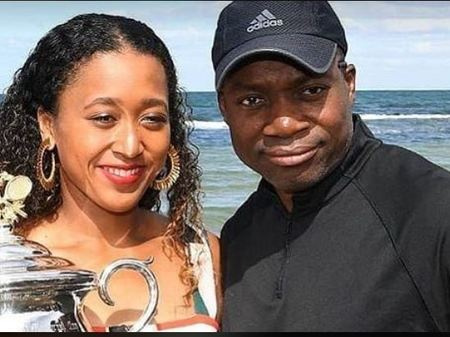 Leonard François com sua filha Naomi Osaka