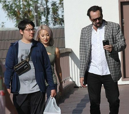 Kim é mãe de um filho.