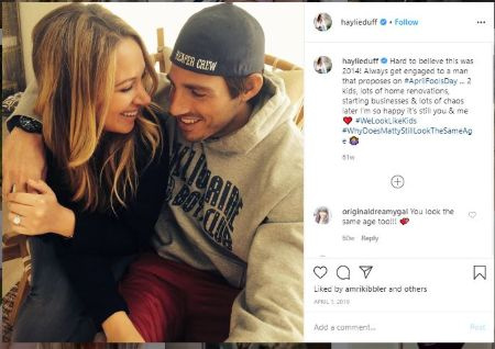 Haylie y su futuro esposo Matt's photo from 2014