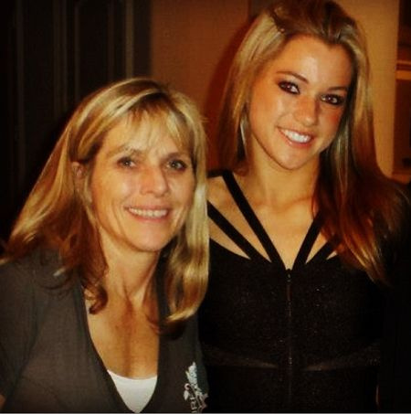   Megan's father was a wrestler at the college. 