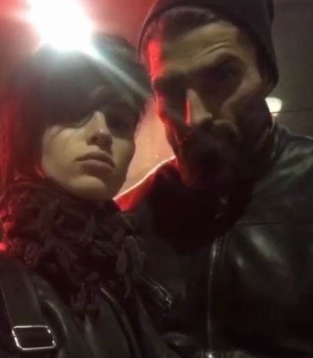 Gigahad, Ernest Khalimov com sua suposta namorada, Krista Sudamalis