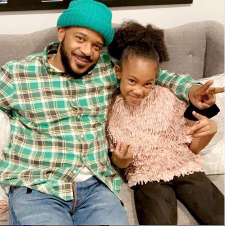 Todd Russaw com sua filha