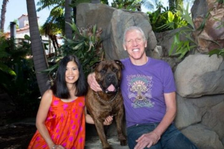   Lori Matsuoka con suo marito Bill Walton