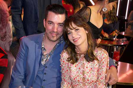   Jonathan Scott está saliendo con Zooey Deschanel