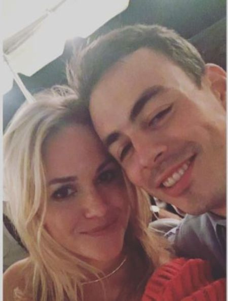 Billy Beane y Cathy's daughter, Casey Beane posing with her alleged boyfriend, Jake Quaid.