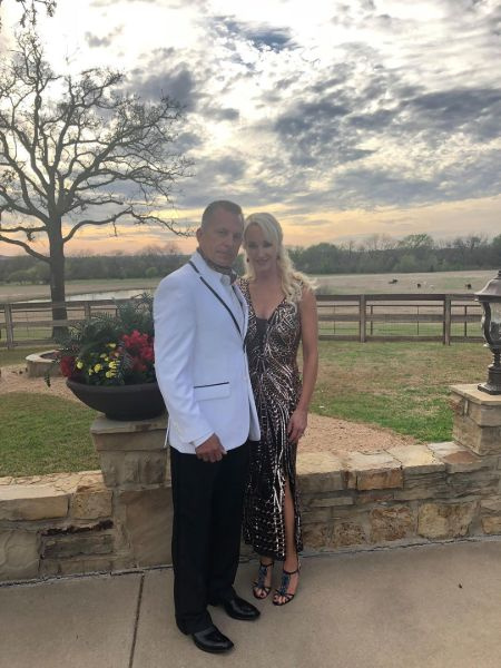   Charlotte Hopkins con il marito Rick Hagen