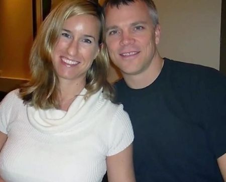   Diana Lovejoy con il suo ex marito Greg Mulvihill