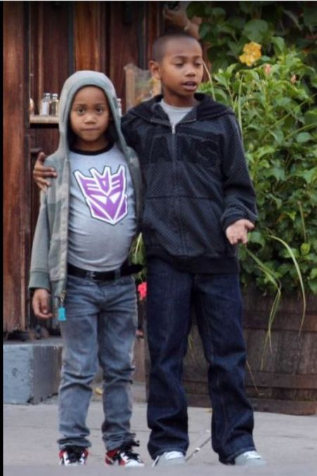 Sulayman Chappelle con su hermano menor Ibrahim