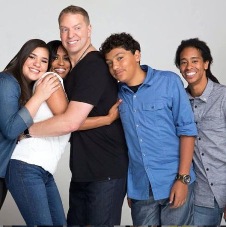 Gary Owen avec femme et enfants