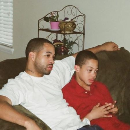   Nativo della Carolina del Nord e Fantasia Barrino's husband Kendall Taylor with his first son, Treyshaun.