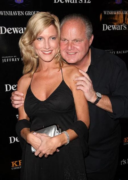   Kathryn Adams Limbaugh con il suo defunto marito Rush Limbaugh