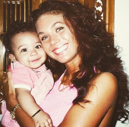   Jessica Ditzel's child from her previous relationship. 