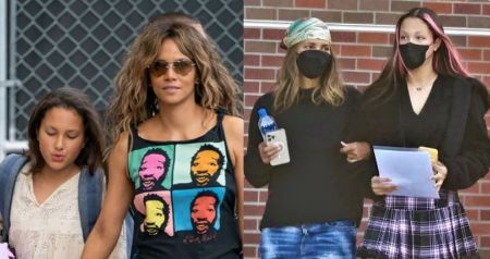 Nahla Ariela Aubry con su mamá Halle Berry