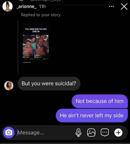   Schermata di Instagram