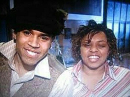 Lytrell Bundy e seu irmão mais novo Chris Brown.