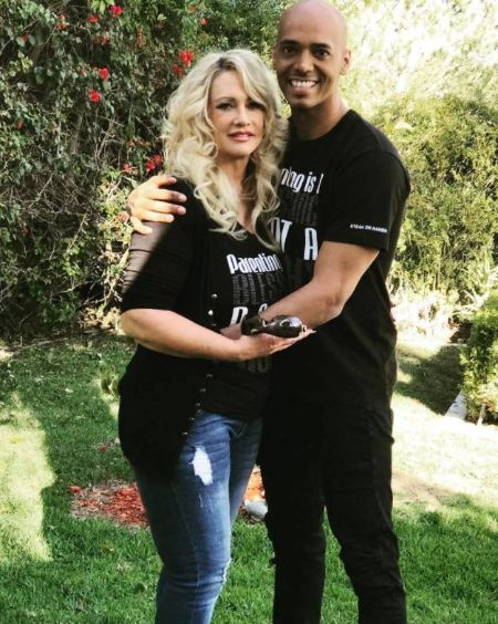 Gayle mit ihrem Sohn Billy Blanks Jr.