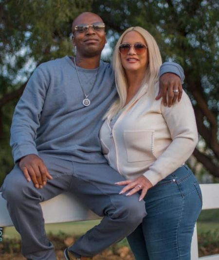 Gayle Godfrey mit ihrem Ehemann Ramon Vincent