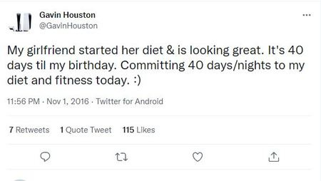   Si diceva che Gavin Houston fosse gay anche nella vita reale.