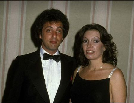  Elizabeth Weber con su expareja y cantante Billy Joel