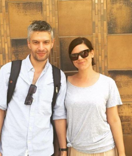 La costumière néo-zélandaise Lucy McLay avec son petit ami présumé en août 2016