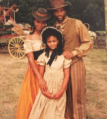   Aja Bleu Oldham's parents. 