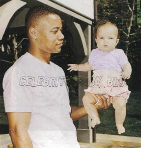 Piper Gooding con su padre, Cuba Gooding Jr.