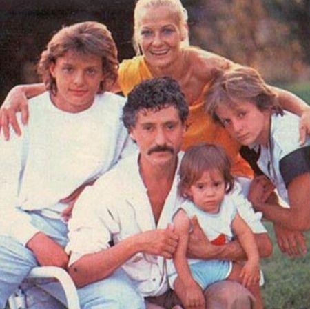 Miguel's brother, Sergio Basteri had a comparatively complicated childhood