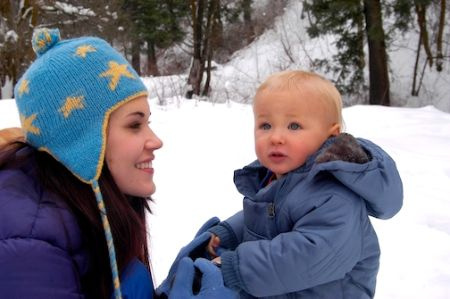   Winter Scott con sua madre