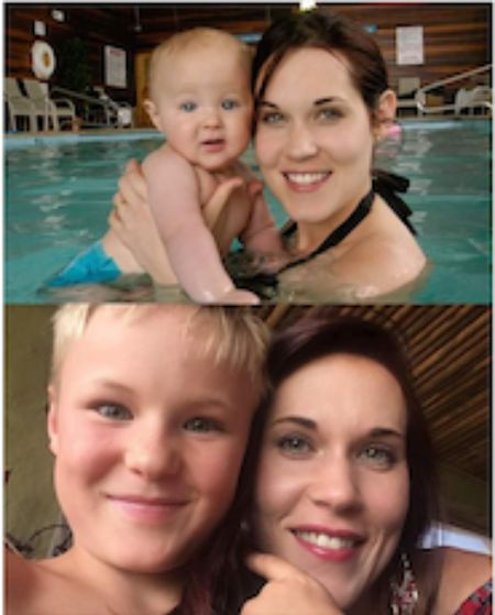   Winter Scott con sua madre