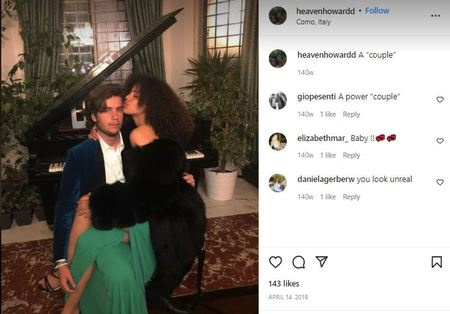 Um dos Céus Howard's posts insinuated that she had a boyfriend. Though she didn't mention it clearly.