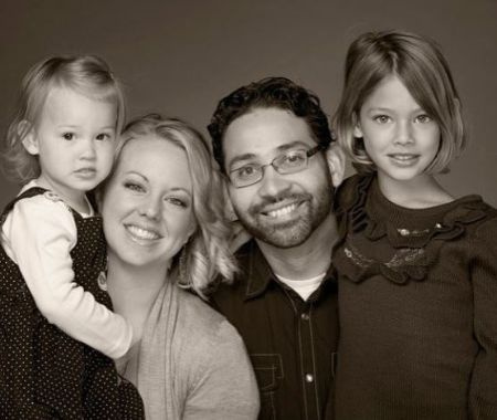 Modèle enfant Wake Me Up, Laneya Grace avec son père, sa mère et sa sœur