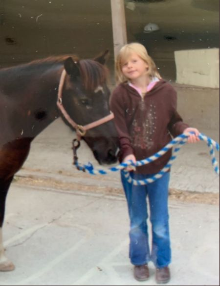 Samantha Hagar tiene amor por los caballos desde la infancia