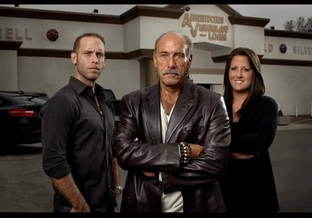 Les Gold con suo figlio, Seth e Ashley