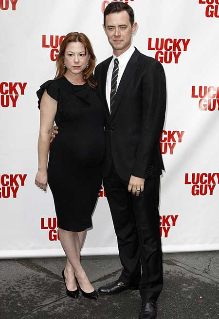  Samantha Bryant y su esposo Colin Hanks