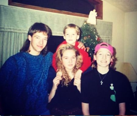 Shane Kilcher mit seinen Geschwistern.