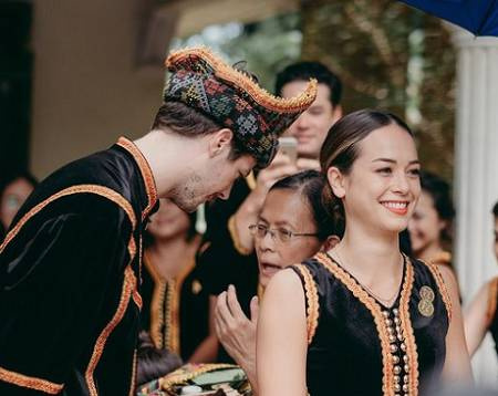 Andrea y Grand están oficialmente casados desde 2018.