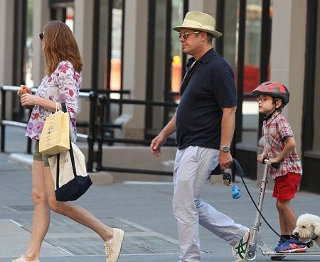 Foto rara de Nathaneal Spader com seus pais