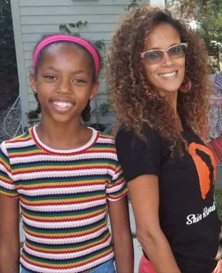 Felicia avec sa fille Faith